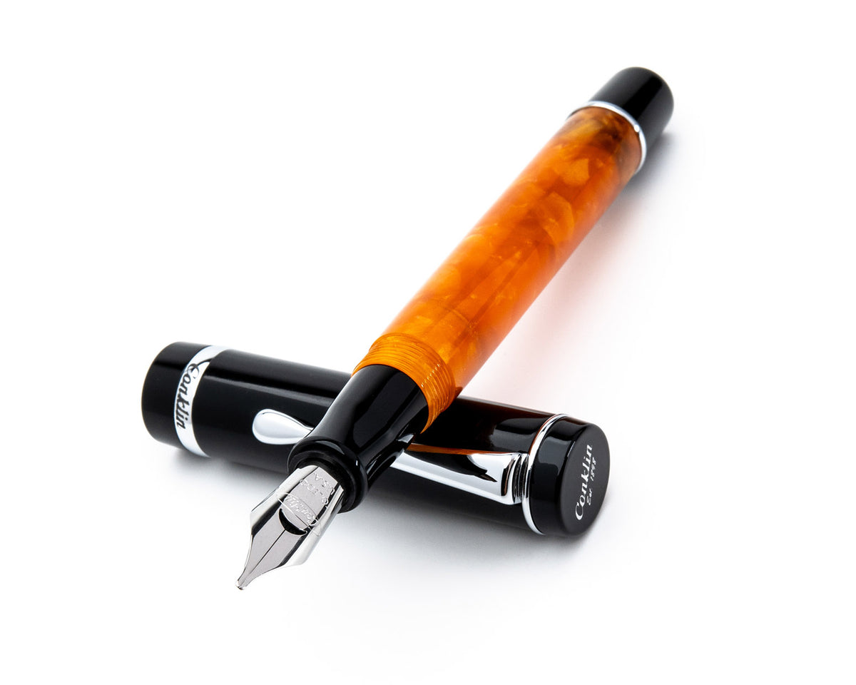 Conklin Duragraph Orange Nights Fountain Pen