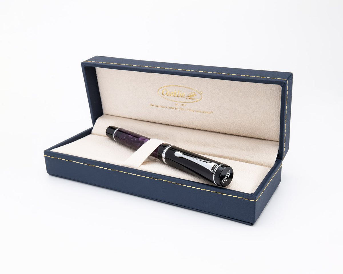 Conklin Duragraph Purple Nights Fountain Pen