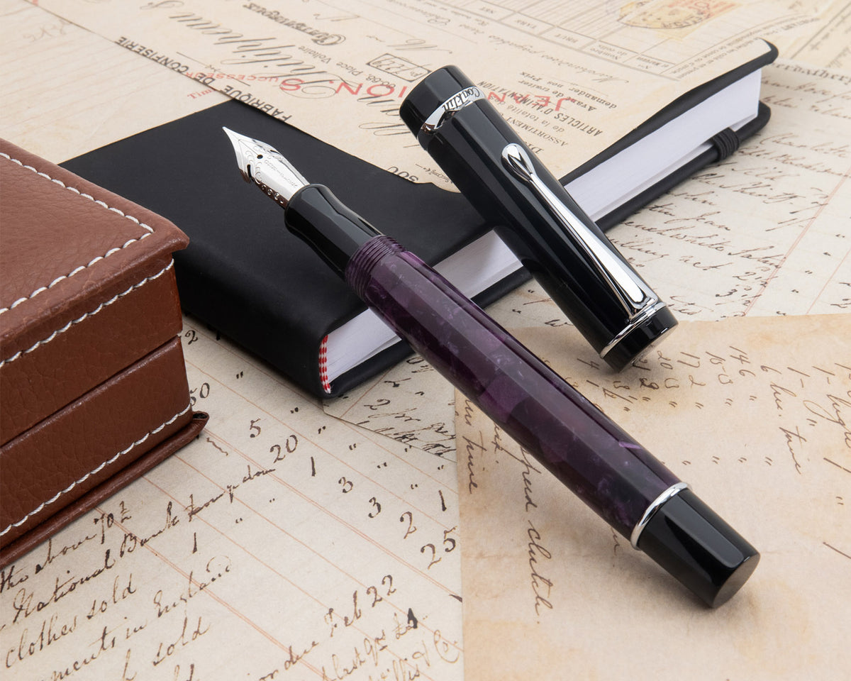 Conklin Duragraph Purple Nights Fountain Pen