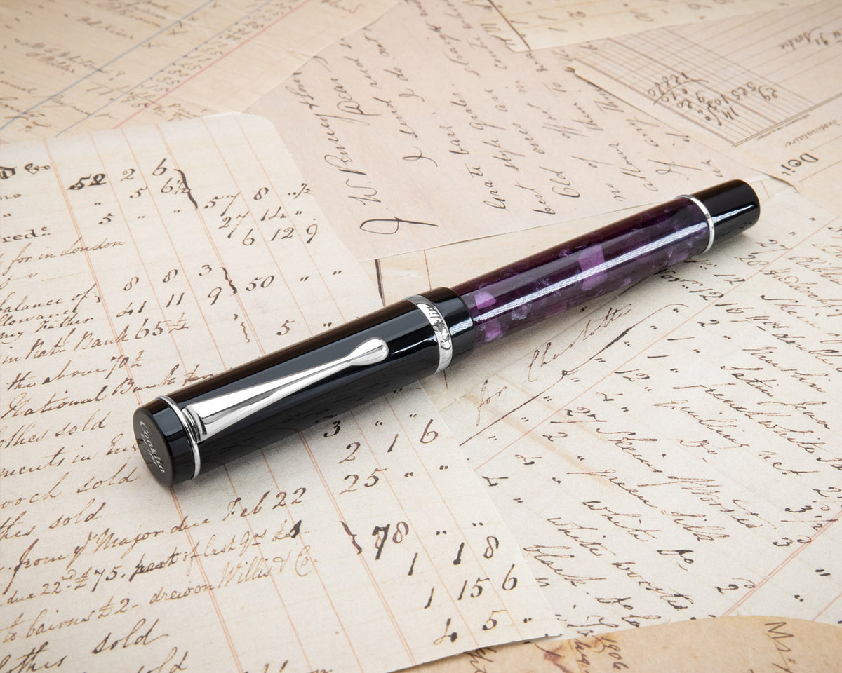 Conklin Duragraph Purple Nights Fountain Pen