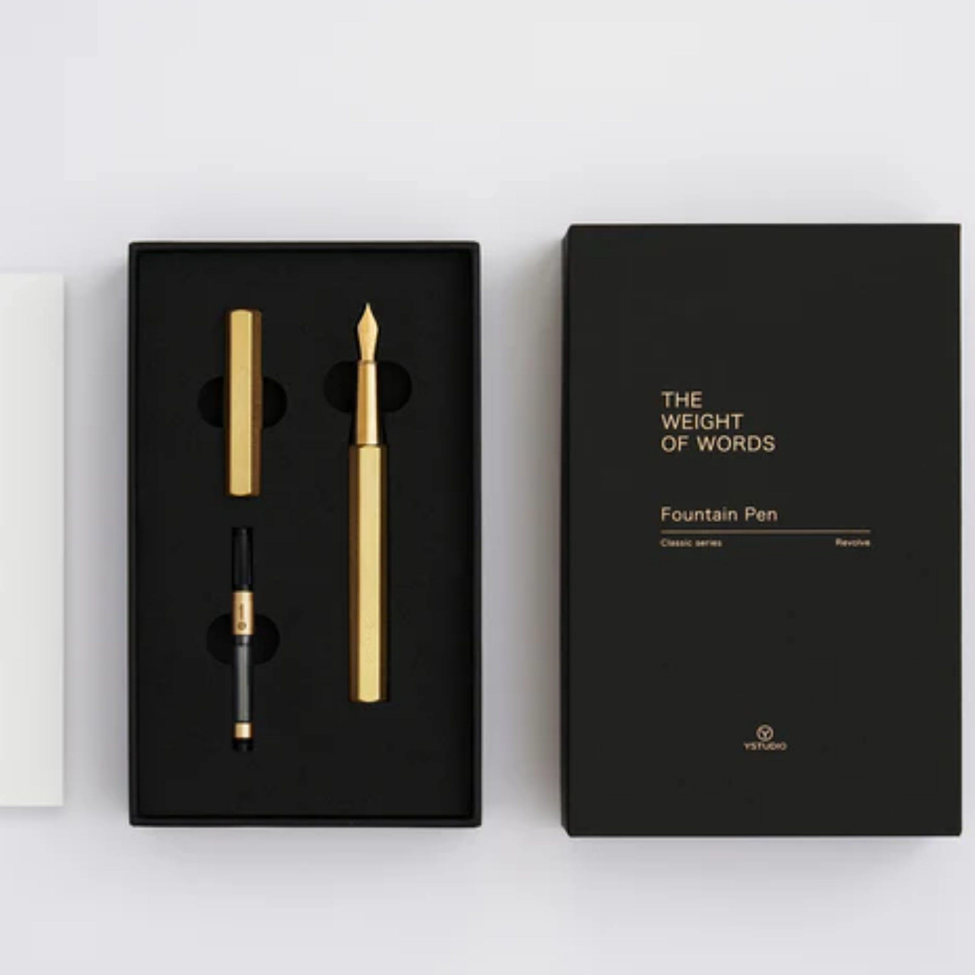 YStudio Classic Revolve Fountain Pen - Blue