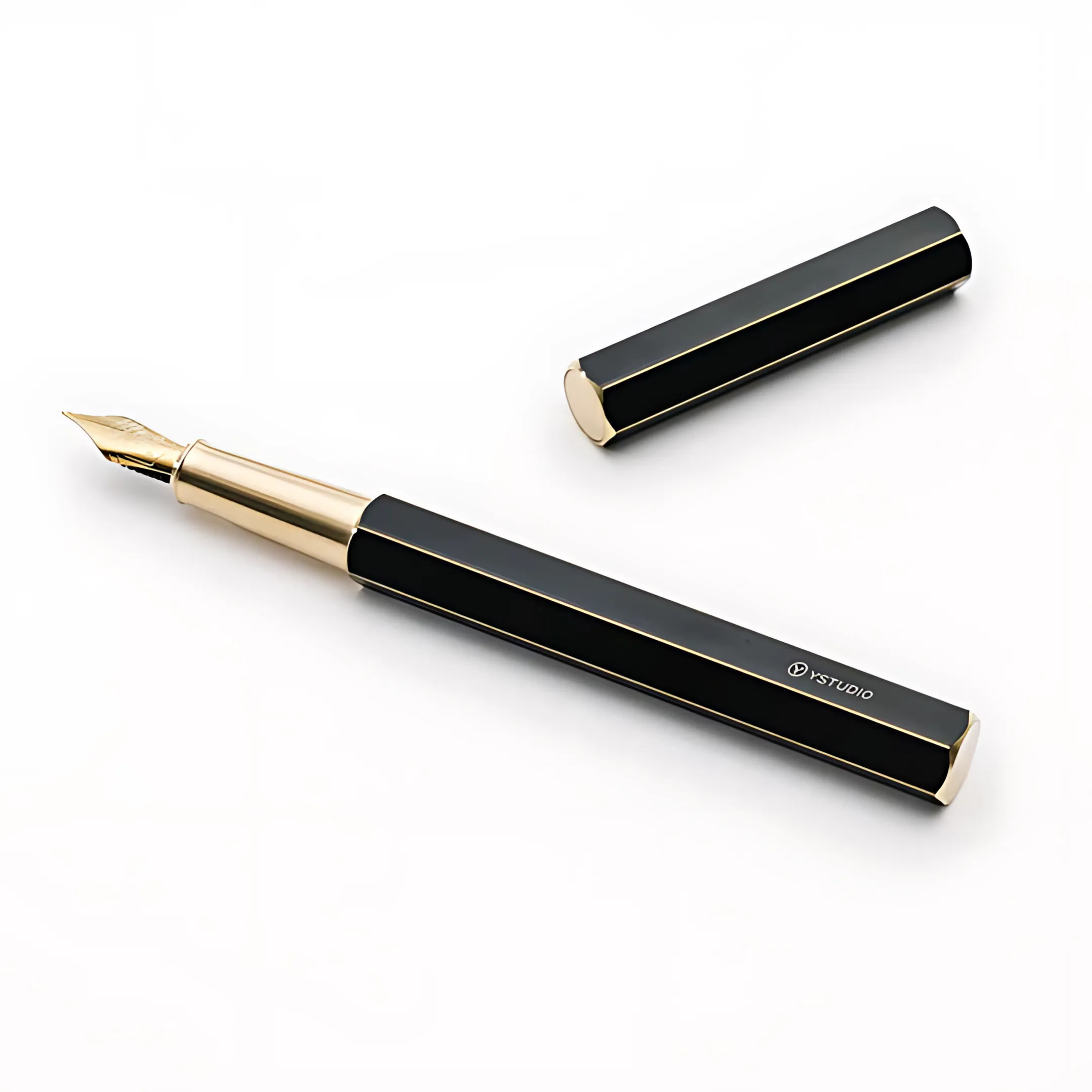 YStudio Classic Revolve Fountain Pen - Black