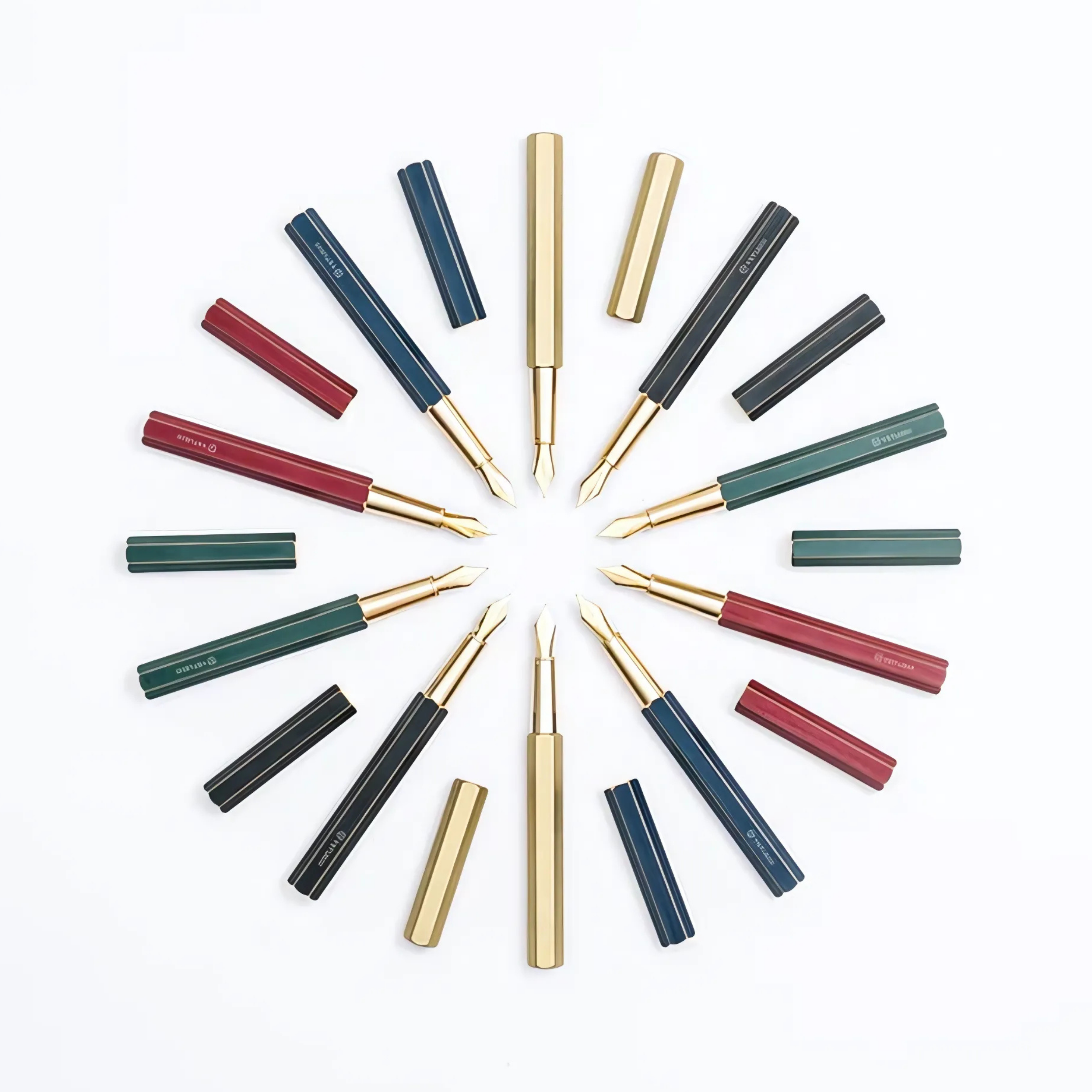 YStudio Classic Revolve Fountain Pen - Black