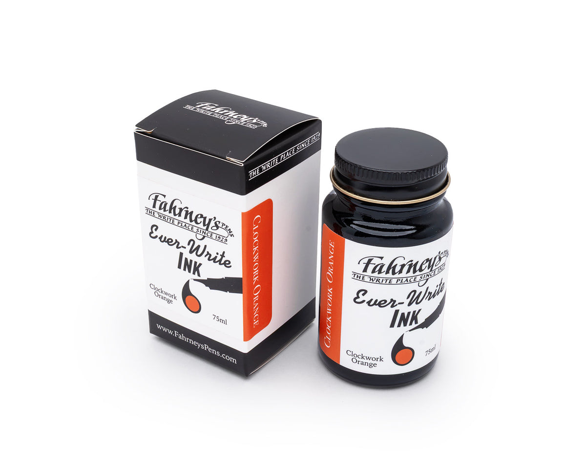 Fahrney's Ever Write 75ml Bottle Ink - Clockwork Orange