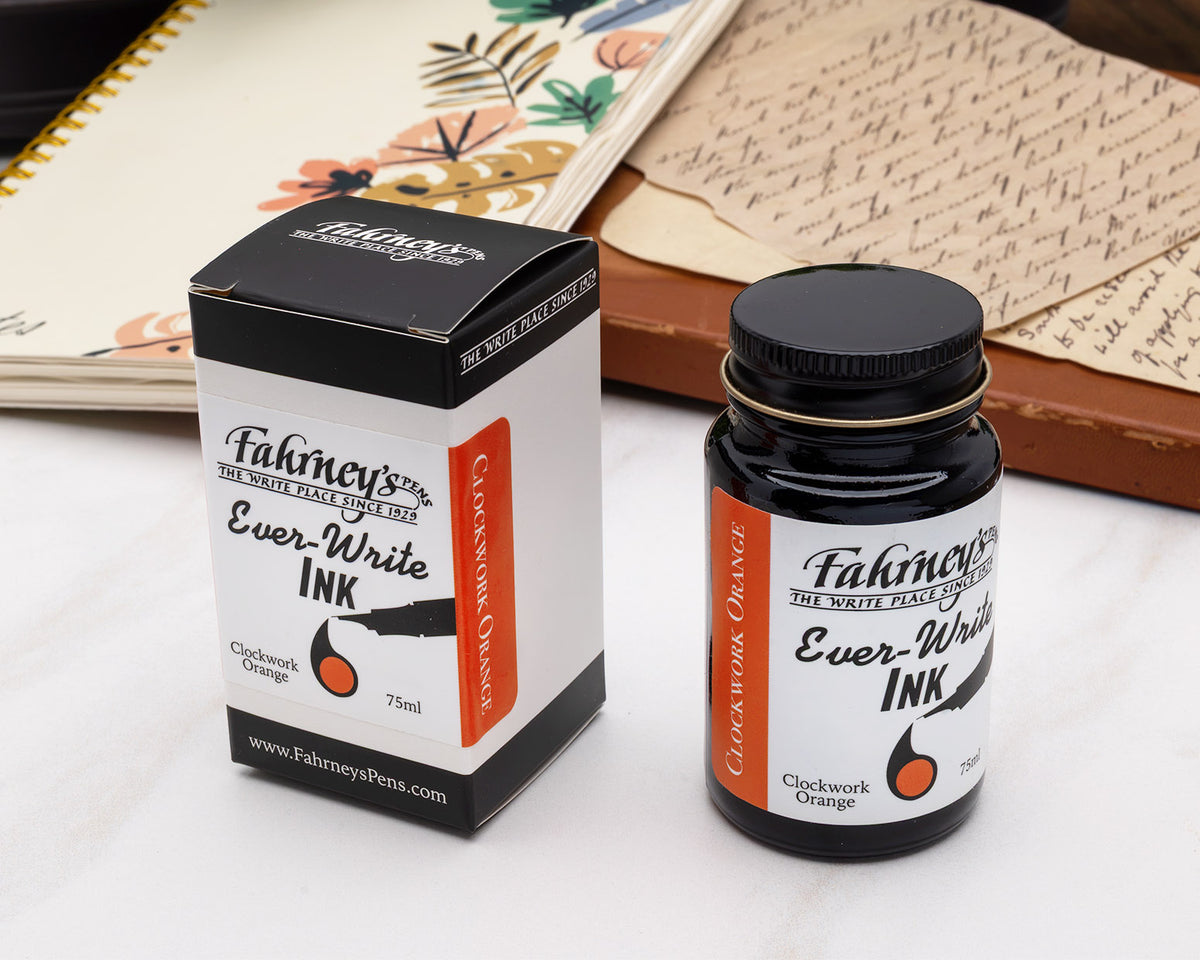 Fahrney's Ever Write 75ml Bottle Ink - Clockwork Orange