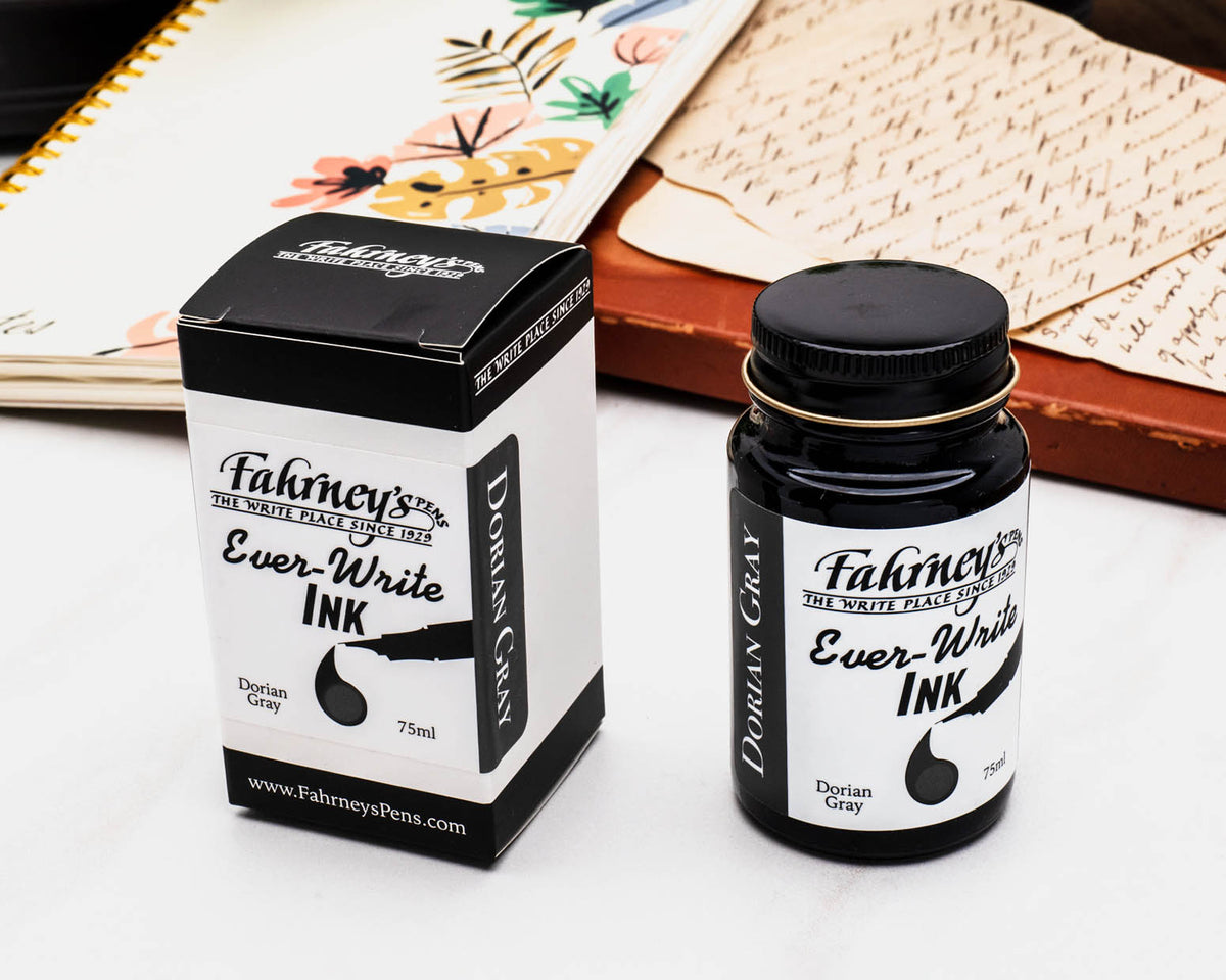 Fahrney's Ever Write 75ml Bottle Ink - Dorian Gray