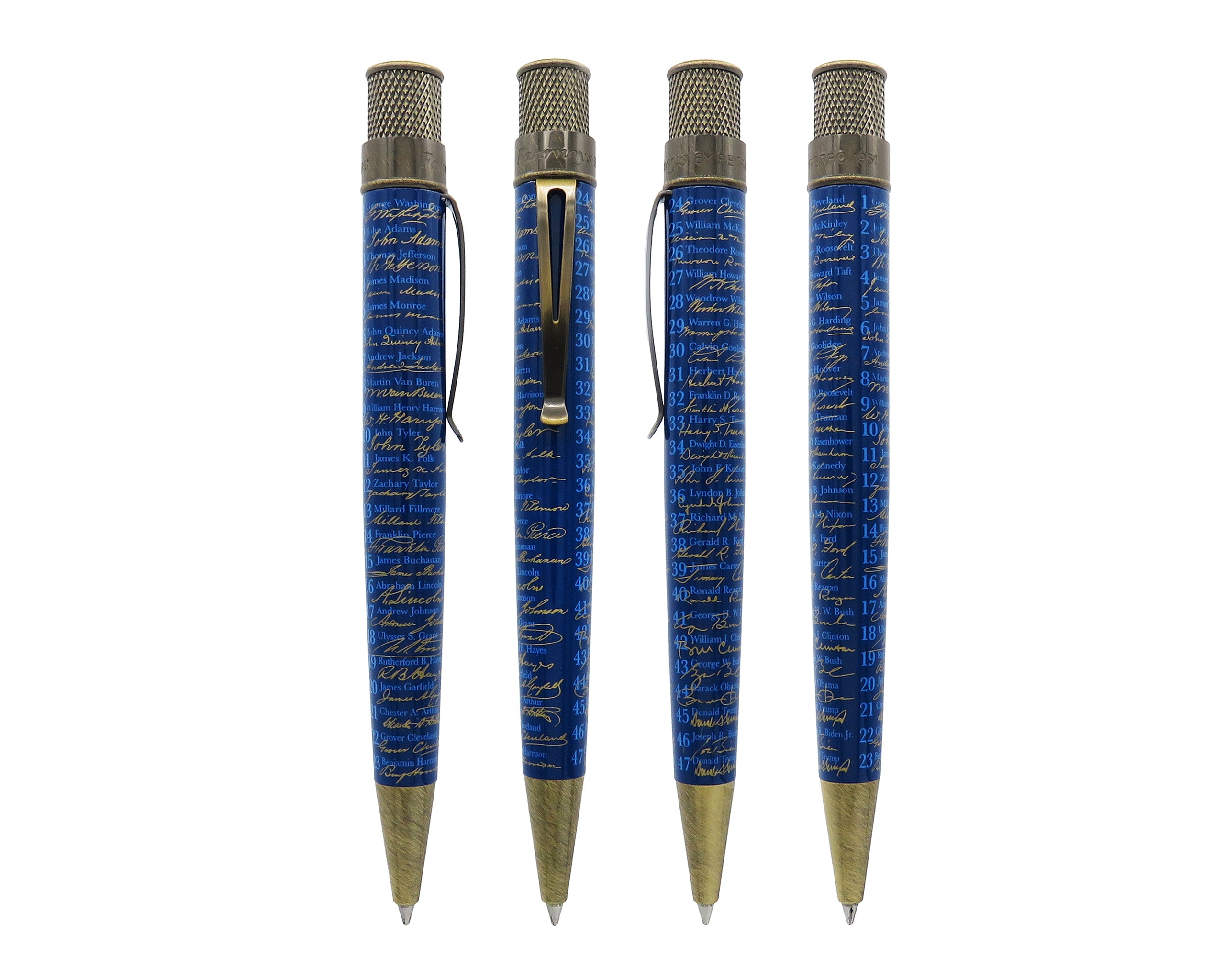 Retro51 U.S Presidental Signature 2025 Fahrney's Exclusive Tornado™ Rollerball Pen