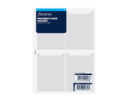 Filofax A5 Vinyl Business Card Holder
