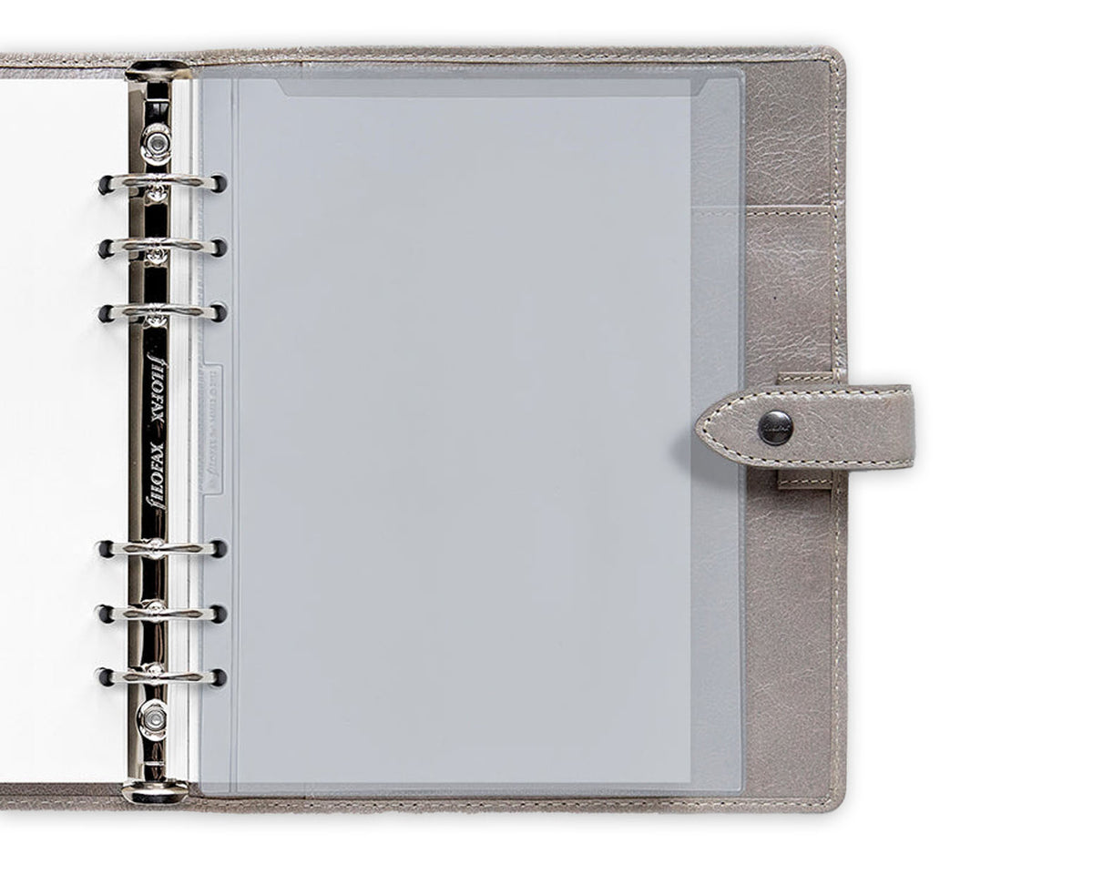 Filofax A5 Transparent Envelope Top Opening