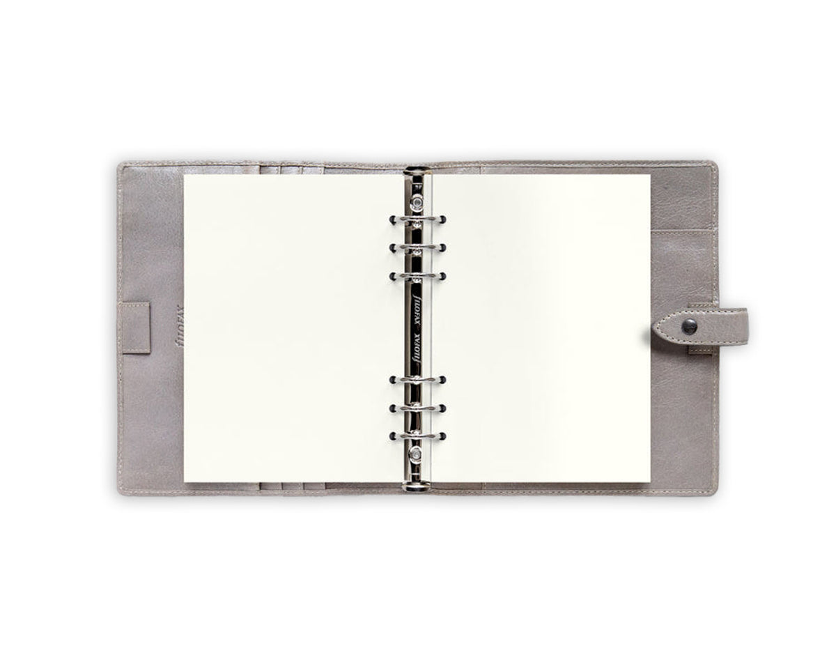Filofax A5 White Plain Notepaper Refill Sheets