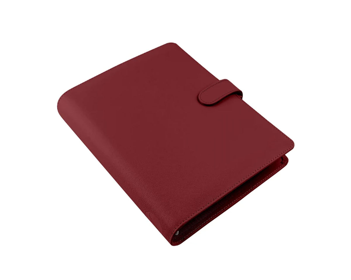 Filofax Saffiano A5 Organizer - Modular - Dark Cherry