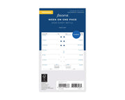 Filofax Personal Week On One Page 2026 Refill