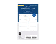 Filofax Personal Week on Two Pages 2026 Starting Sunday Refill