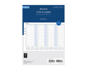 Filofax A5 Horizontal Year Planner 2026 Refill