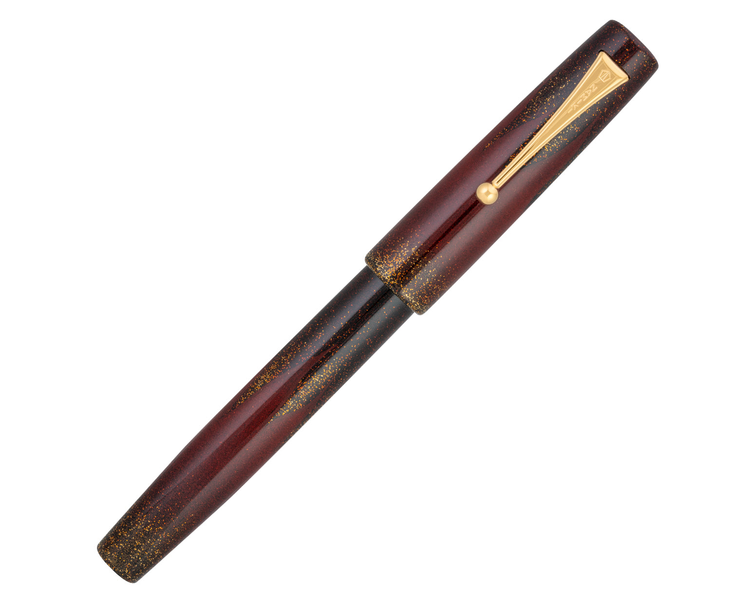 Namiki Aya Akatsuki-Daybreak Red Fountain Pen - Medium 18K Nib
