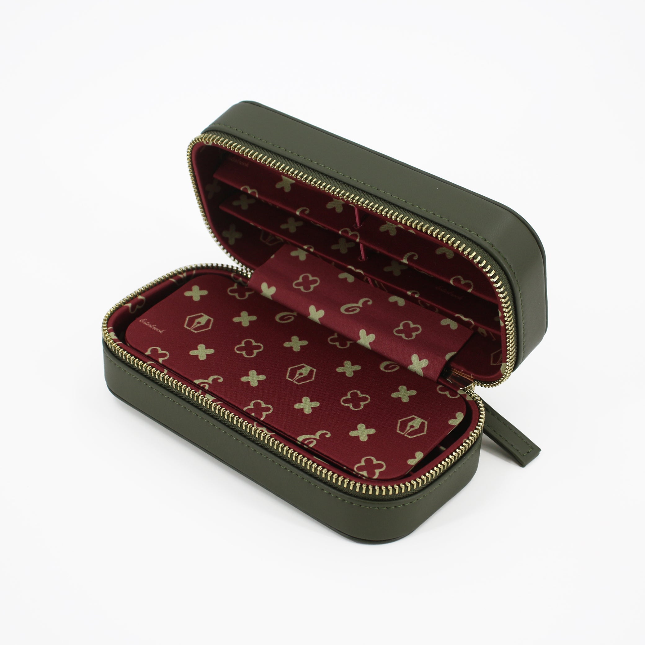 Esterbrook Nook 6 Slot Pen Case - Moss Green
