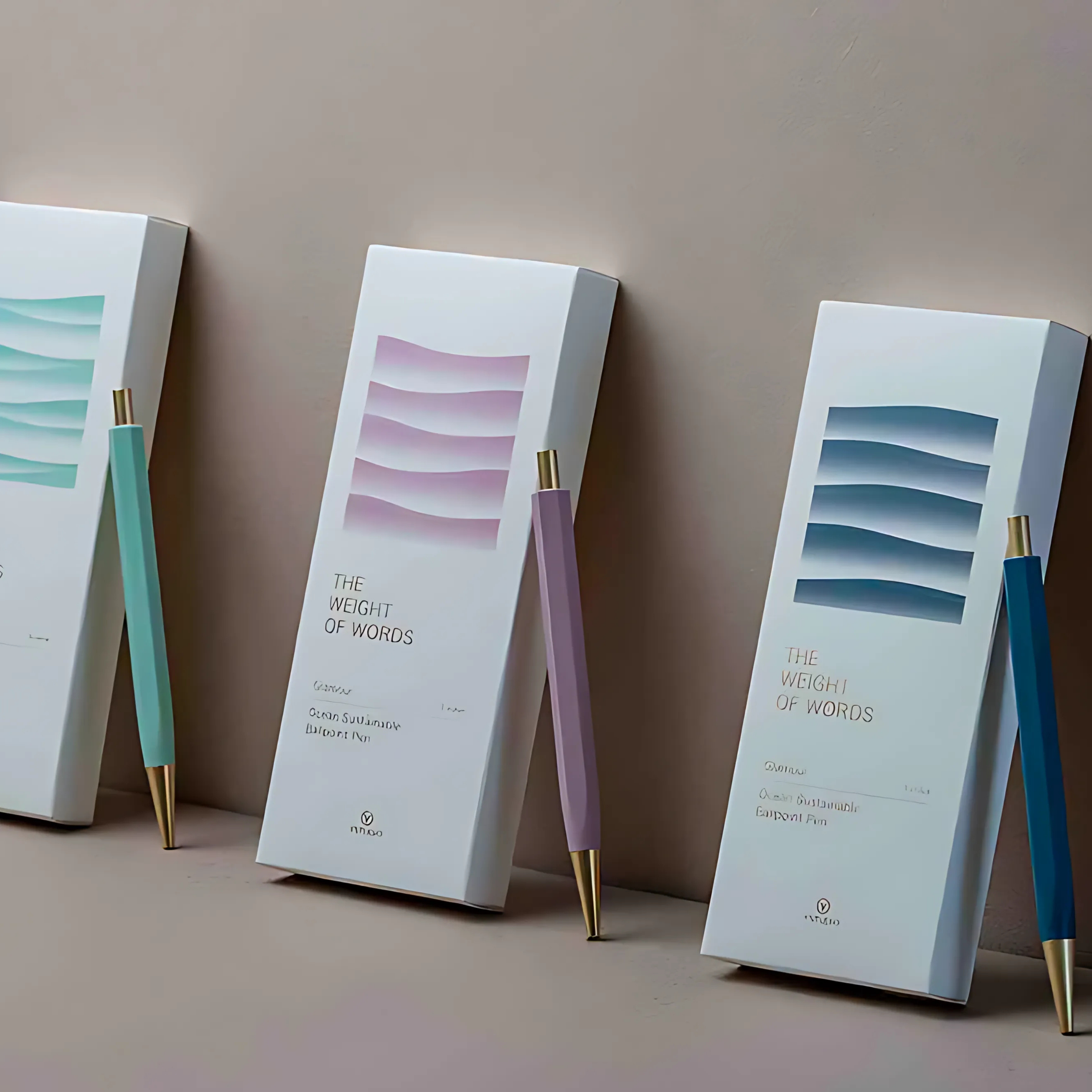 YStudio Glamour Evolve - Ocean Sustainable Ballpoint Pen - Evening Purple