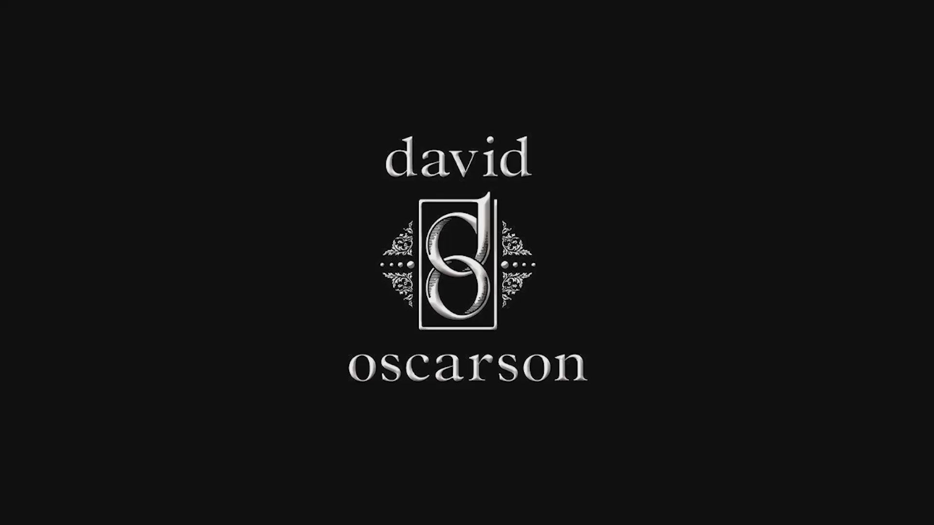 Load video: David Oscarson Valhalla Rollerball Pen  - Odin - Black, White, Blue