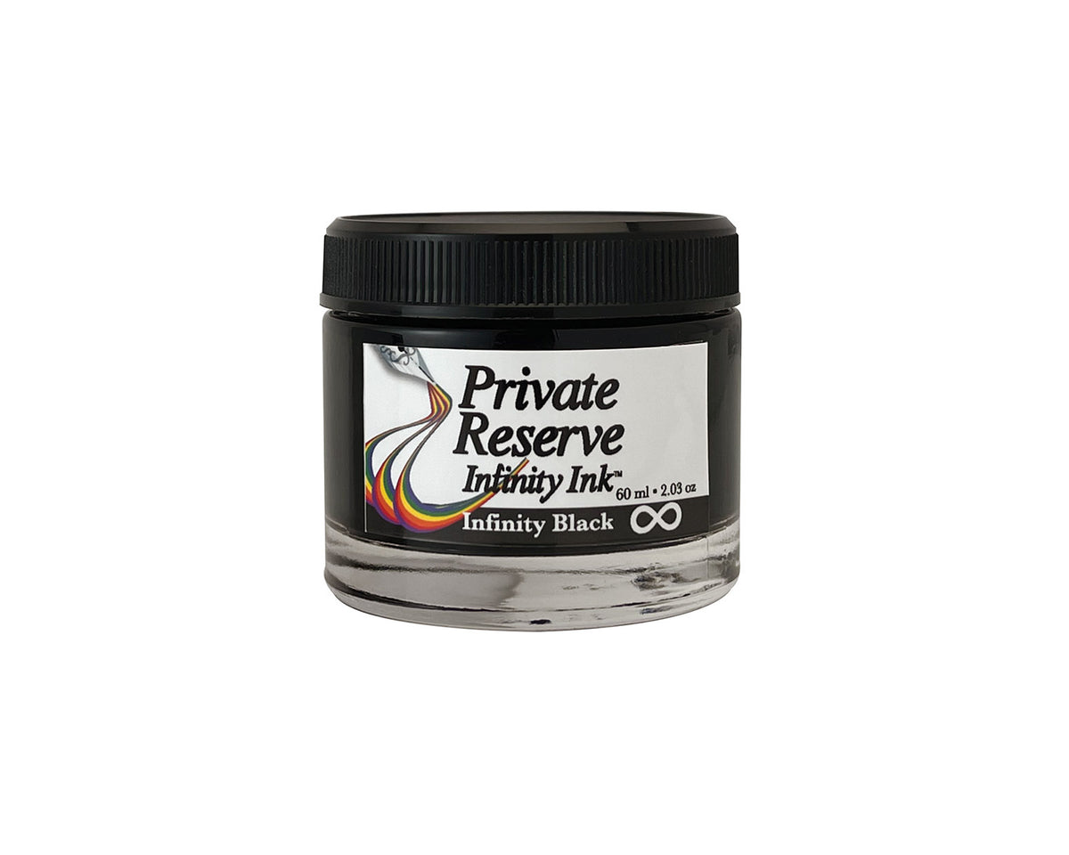 Private Reserve Infinity 60ml Bottled Ink - Black (ECO Formula)