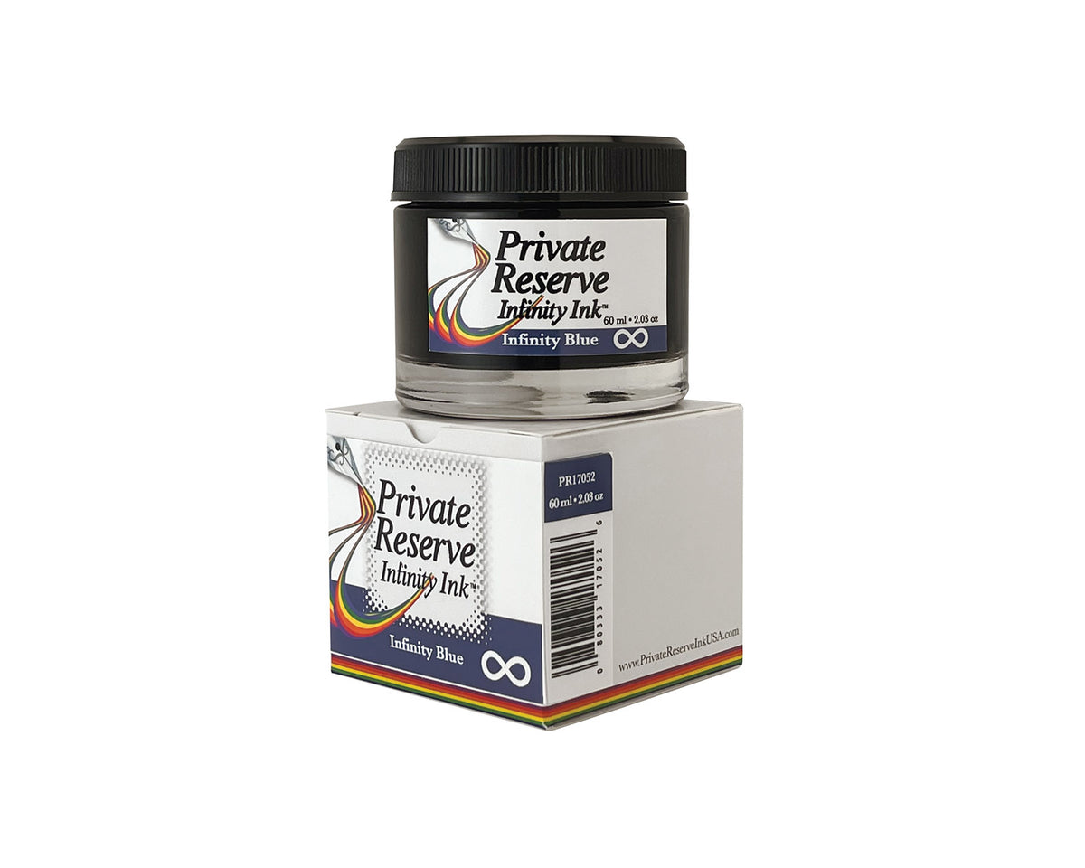 Private Reserve Infinity 60ml Bottled Ink - Blue (ECO Formula)
