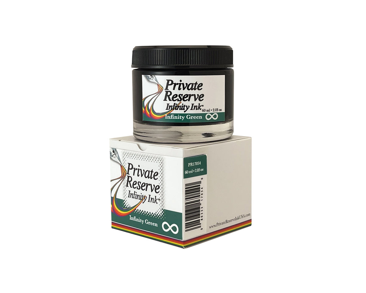 Private Reserve Infinity 60ml Bottled Ink - Green (ECO Formula)