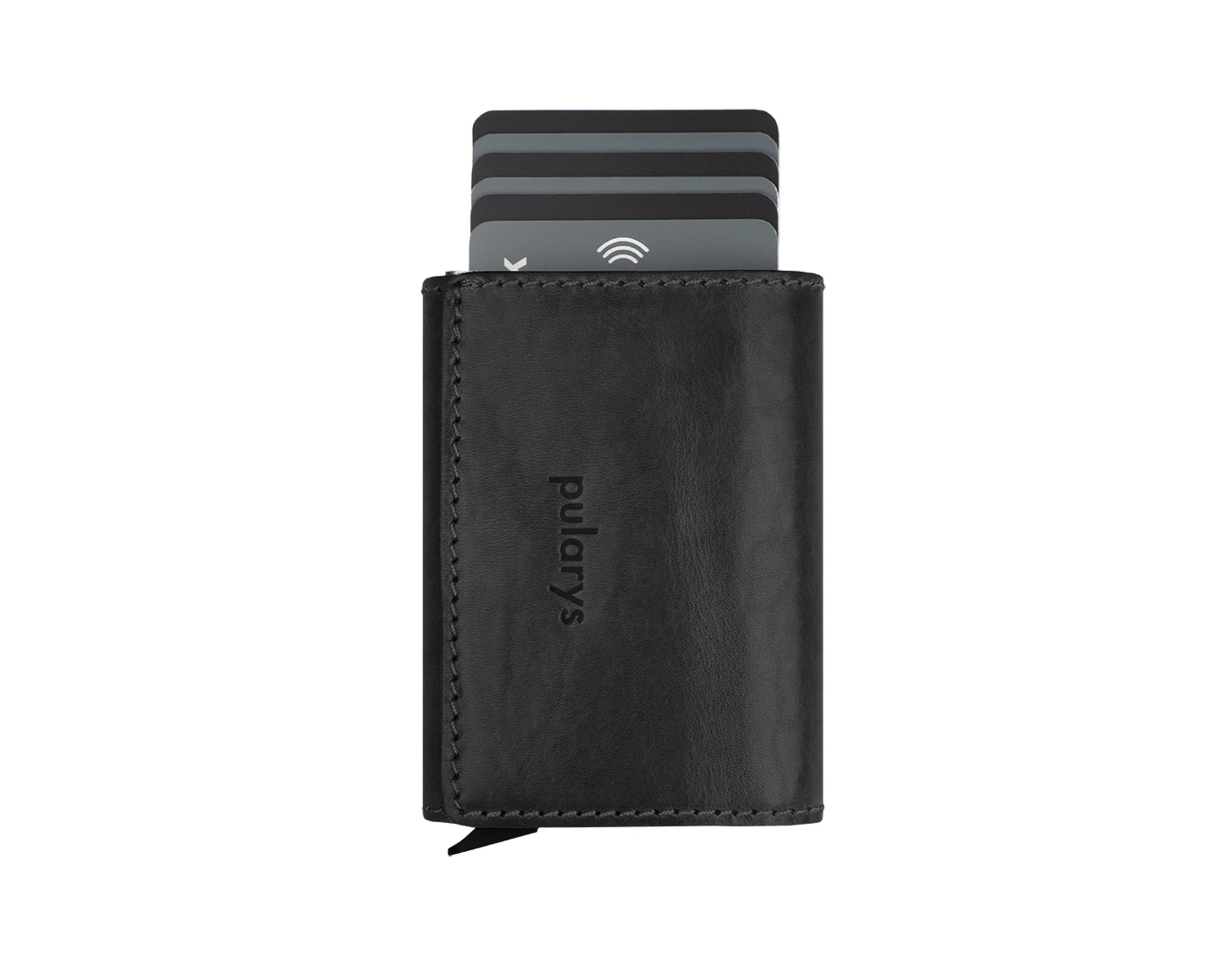 Pularys BOSTO Wallet - Nomad Leather in Black