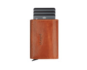 Pularys BOSTO Wallet - Nomad Leather in Cognac