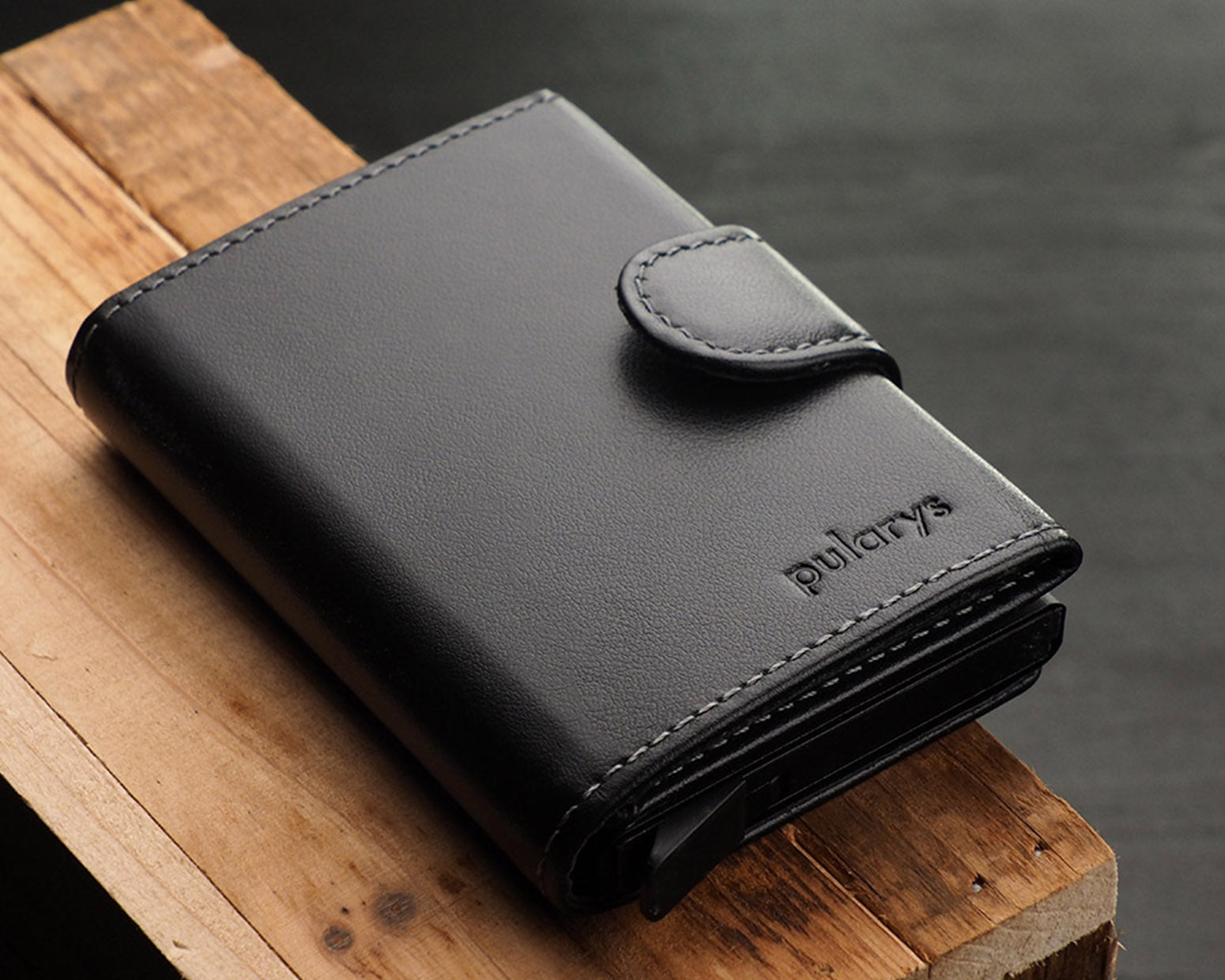 Pularys SOHO Wallet - Italia Leather in Black