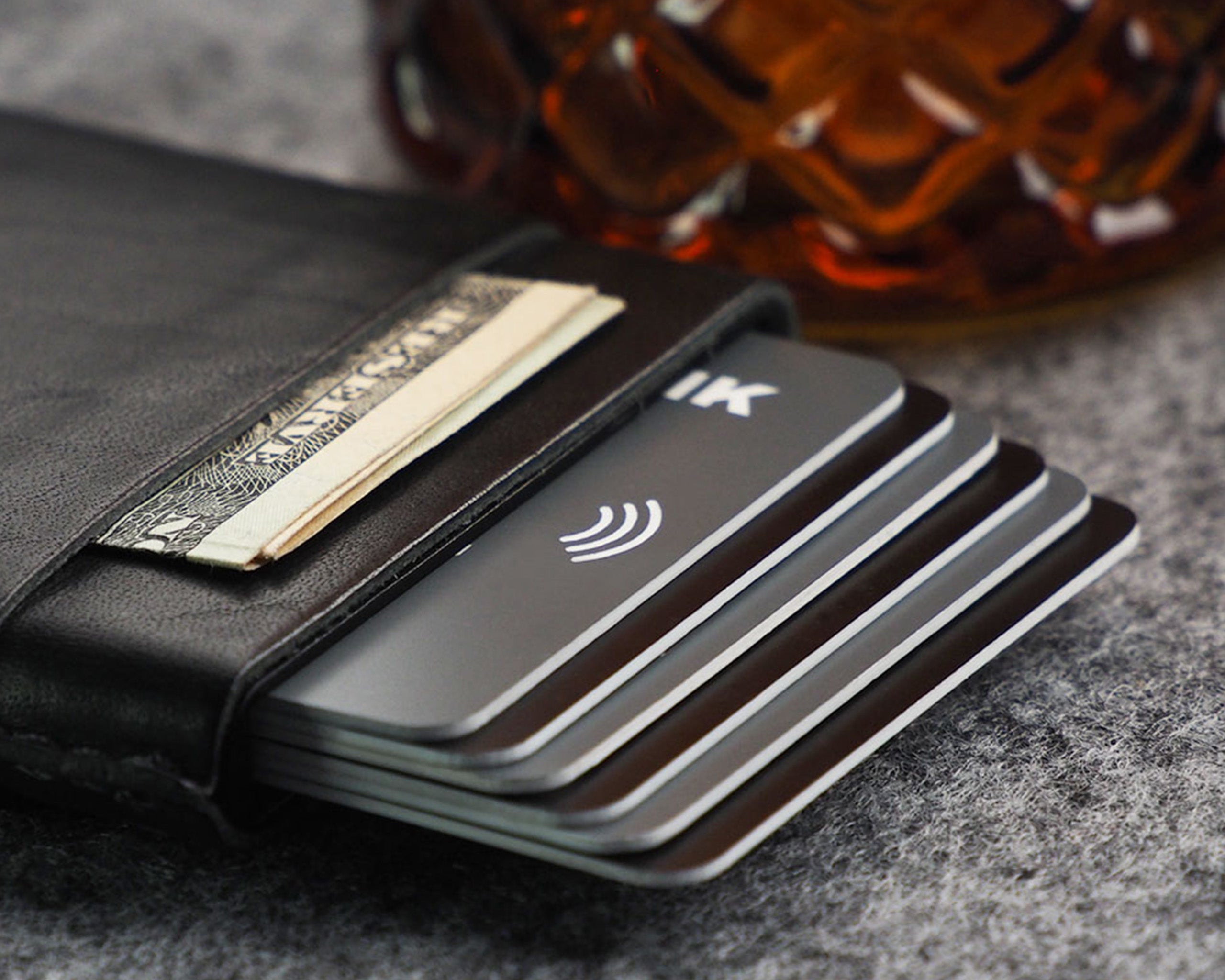 Pularys GOBI Wallet - Nomad Leather in Black