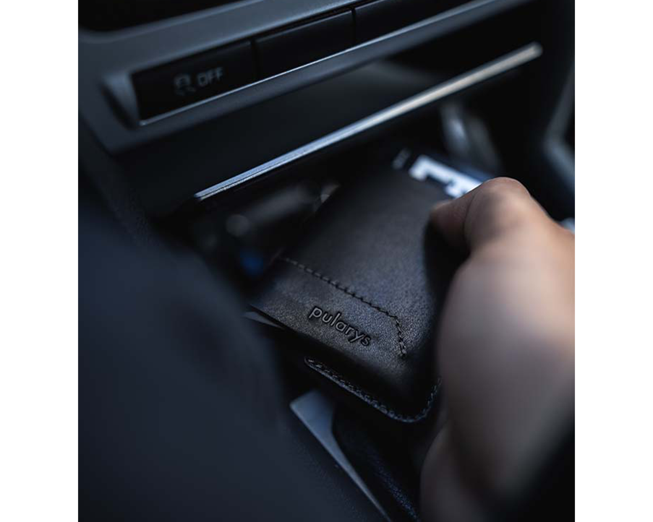 Pularys GOBI Wallet - Nomad Leather in Black