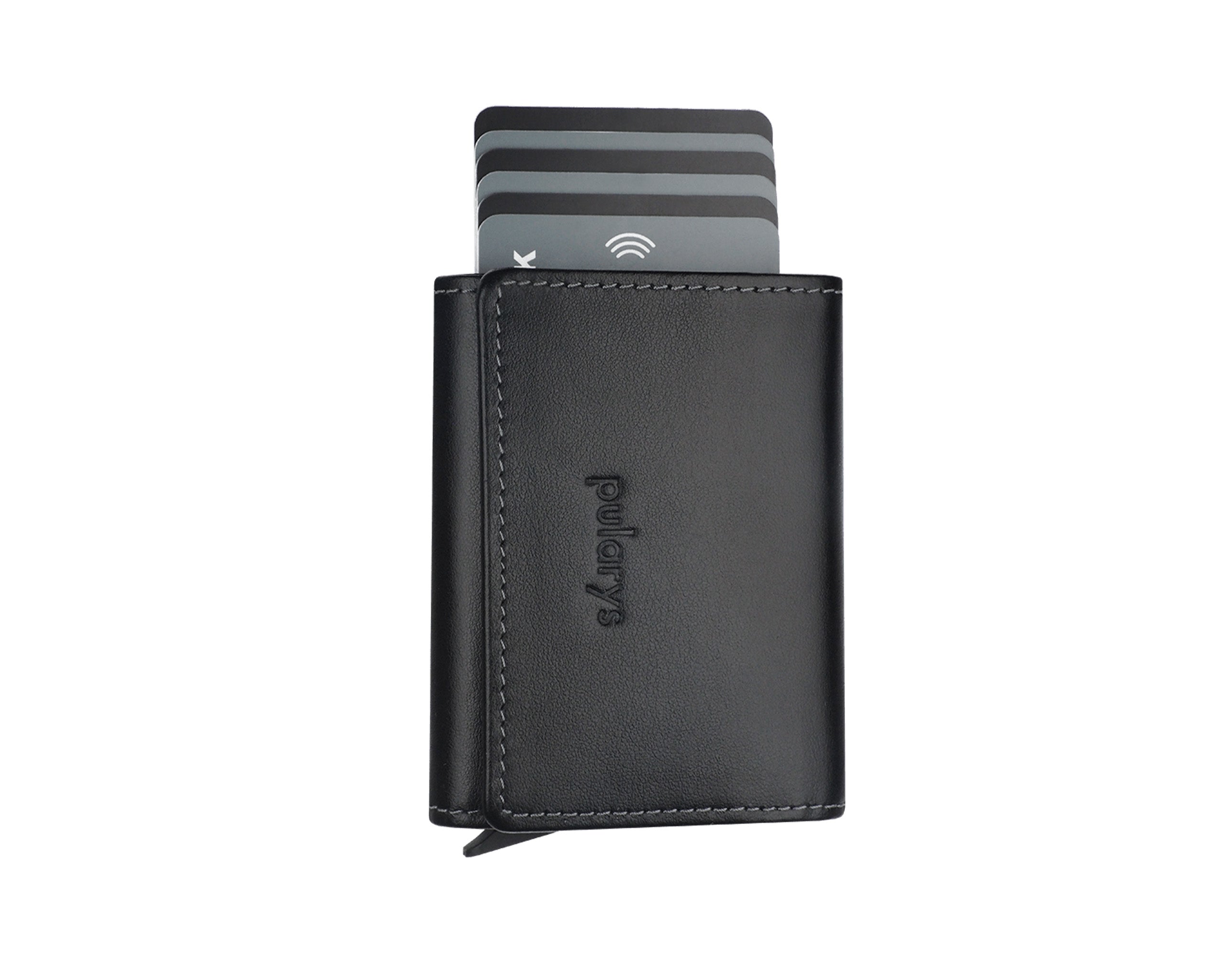 Pularys BOSTO Wallet - Italia Leather in Black