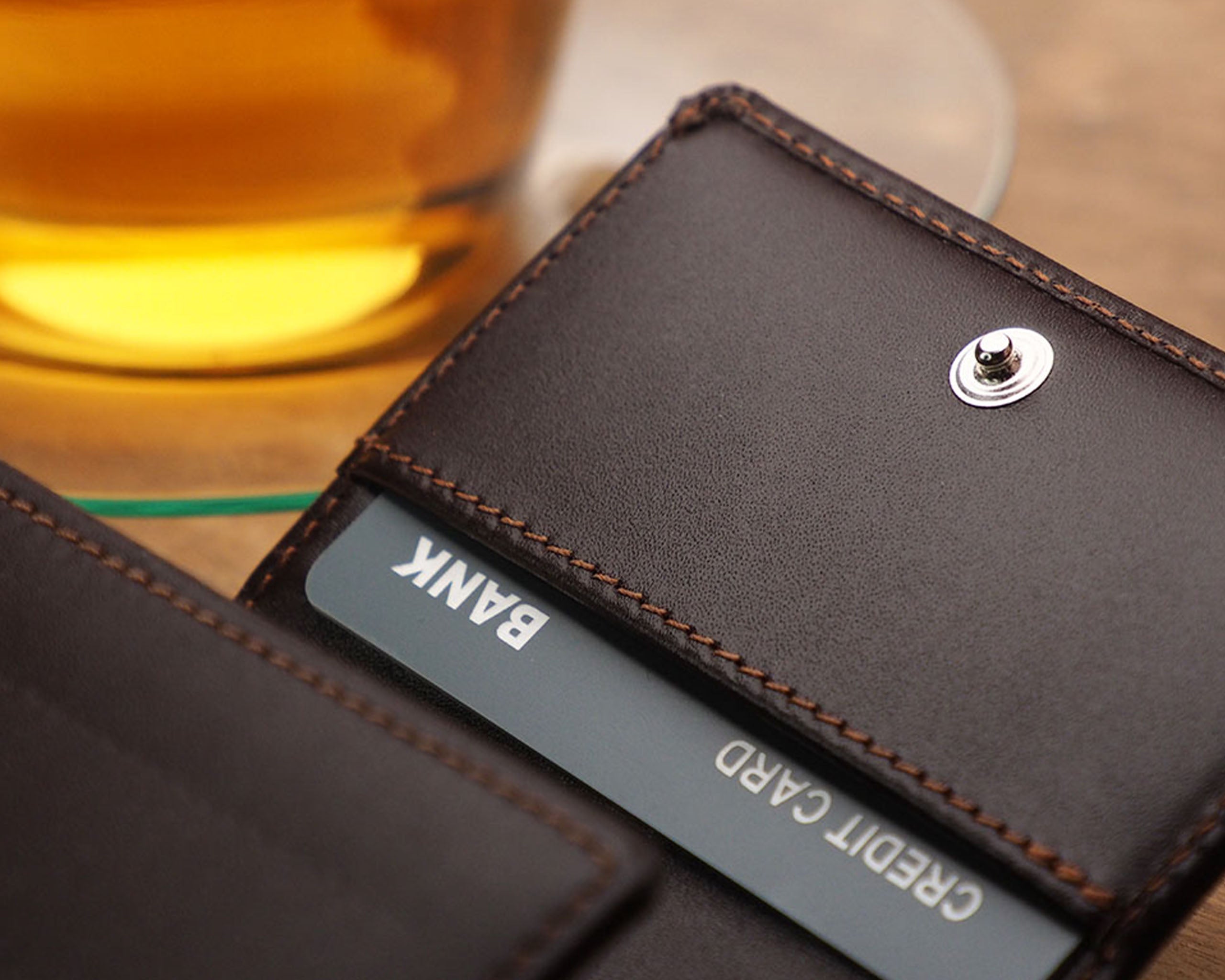 Pularys BOSTO Wallet - Italia Leather in Brown