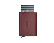 Pularys BOSTO Wallet - Italia Leather in Cherry