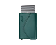 Pularys PORTER Go Wallet - Italia Leather in Green