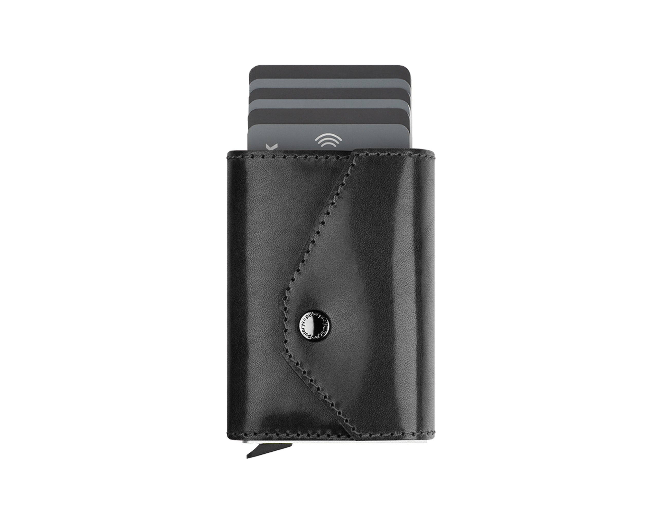 Pularys PORTER Go Wallet - Nomad Leather in Black