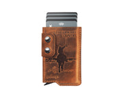 Pularys FUNKY Wallet - Cowboy Capitol Decor in Brown