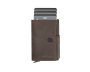 Pularys HIKER Wallet - Hunter Leather in Brown