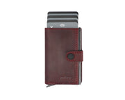 Pularys HIKER Wallet - Hunter Leather in Cherry