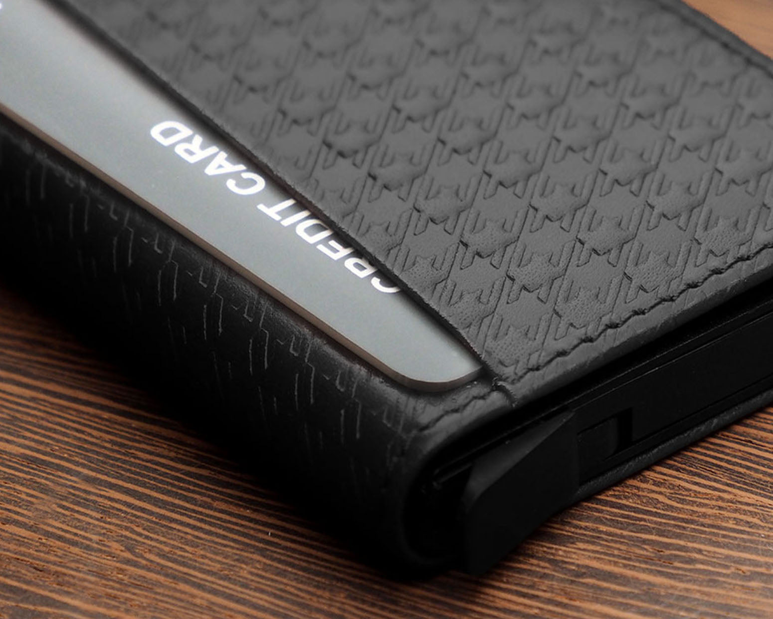 Pularys KANGOO Wallet - Pepit Decor in Black