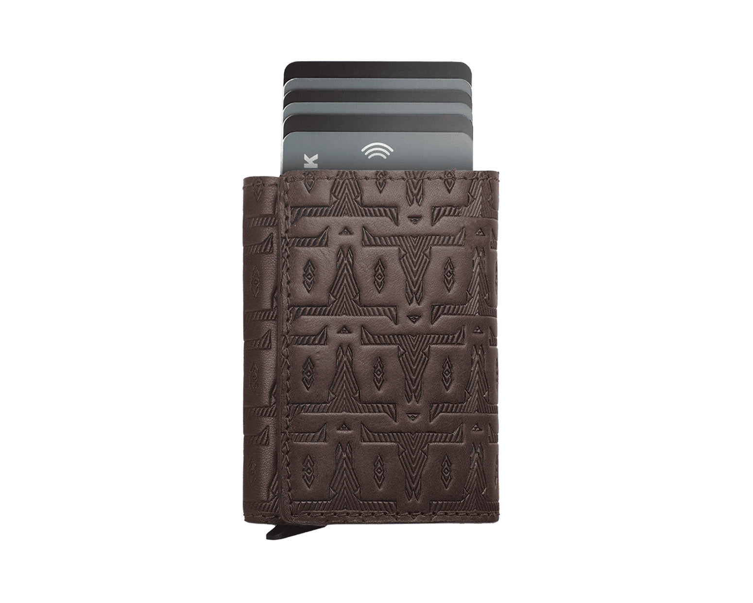 Pularys BOSTO Wallet - Native Decor in Brown