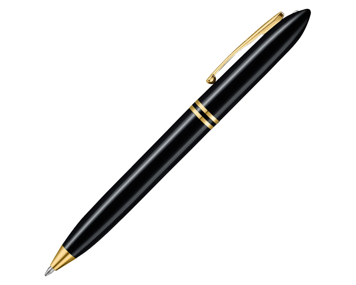 Sheaffer Balance III Black Ballpoint Pen with Gold Trim